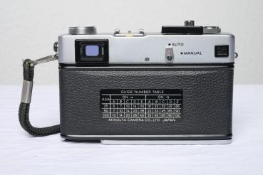 Minolta Hi-Matic E + 40mm f1,7 -Gebrauchtartikel-